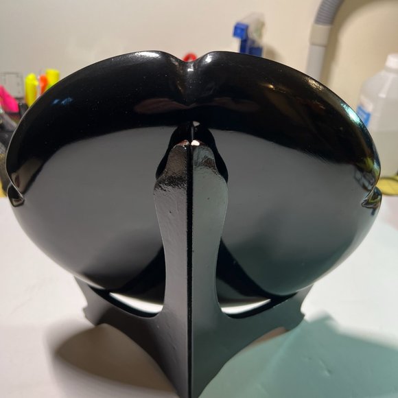 Sailing Ship Plaque with Stand - Asian Origin - Picture 2 of 11